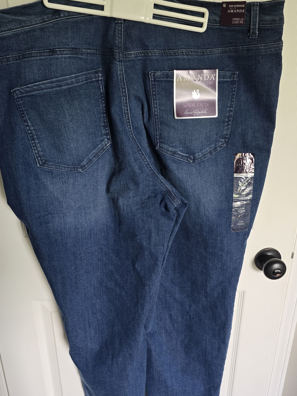 Women's Gloria Vanderbilt Denim Jean Plus Size Brand New - Size 22W - Picture 7 of 10